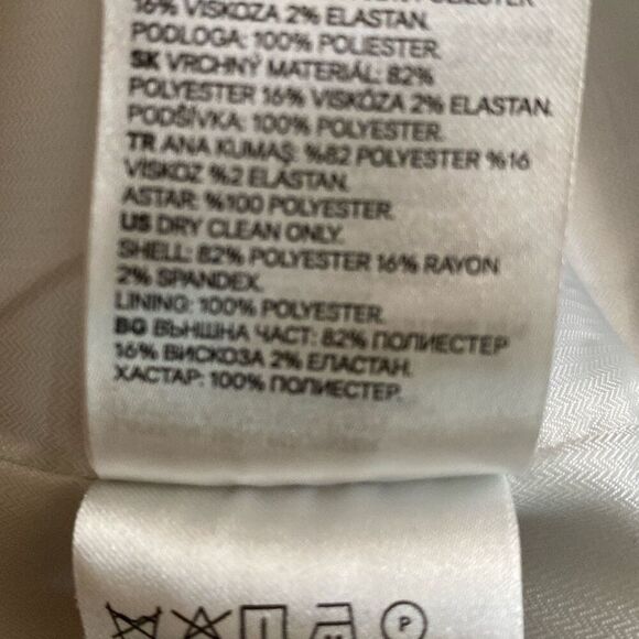 H&M checked blazer jacket size 6 - Picture 11 of 12